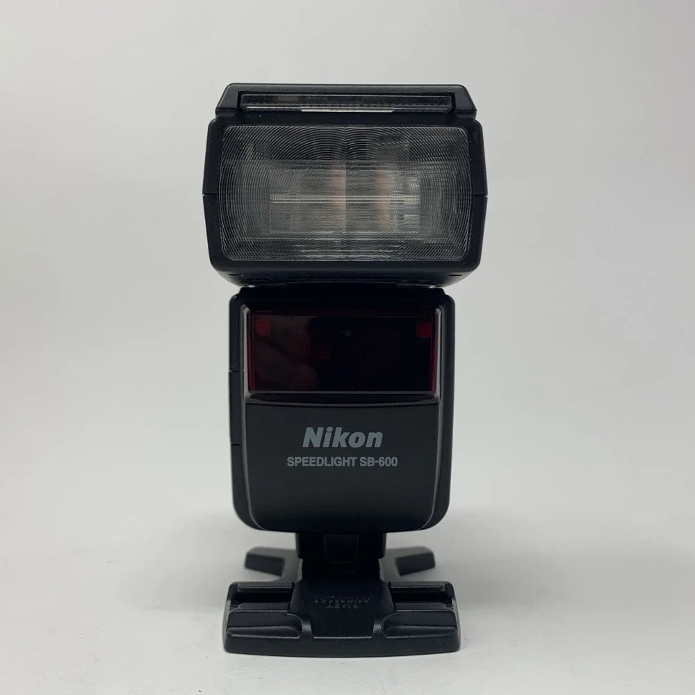 Nikon Speedlight SB-600 Shoe Mount Flash w/Box & Soft Case Tested